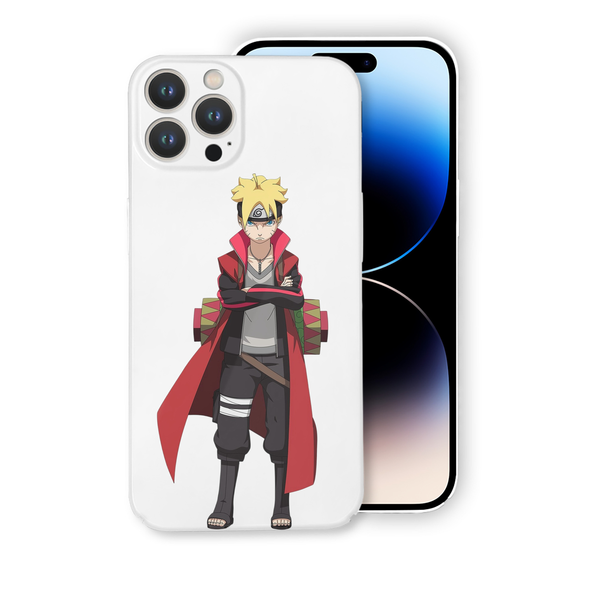 （画像用） NARUTO -ナルト- うずまき ボルト Uzumaki Boruto 【iPhone 14シリーズ対応】ハードケース